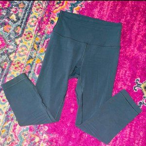 Lululemon Align Leggings 21" Crop Teal Leggings Size 4